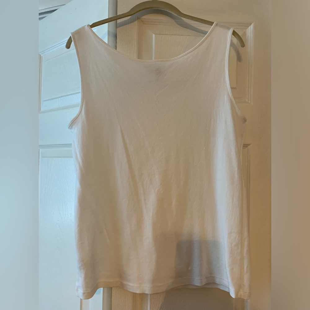 Karen Scott Women’s Square Neck Tank, Like New, Medium - Picture 10 of 12